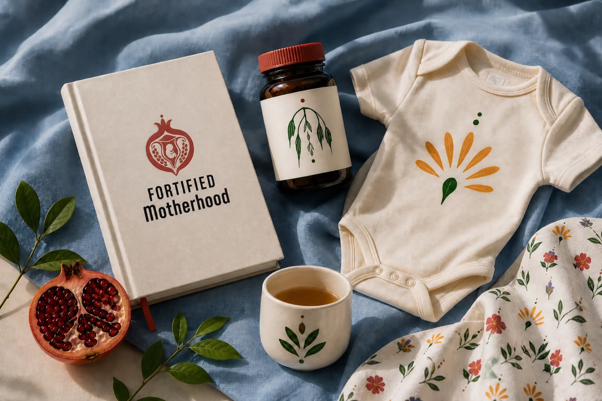 Fortified Motherhood Brand Identity