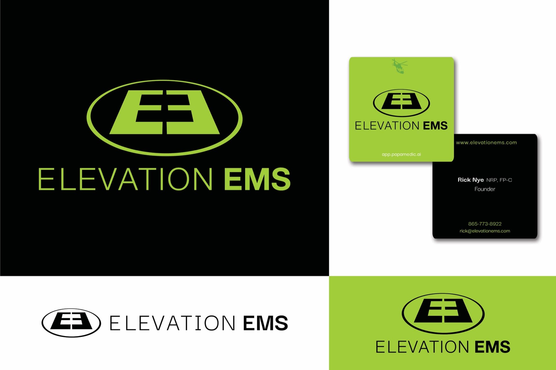 Elevation EMS Branding and Logo