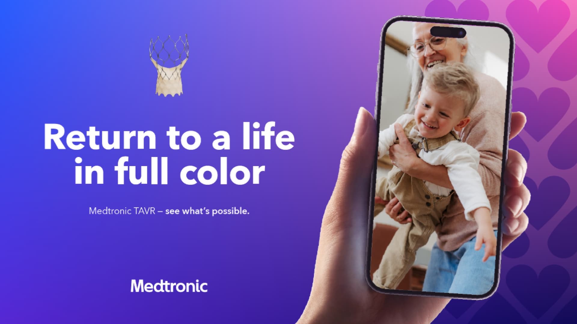 Medtronic TAVR: Return To A Life In Full Color
