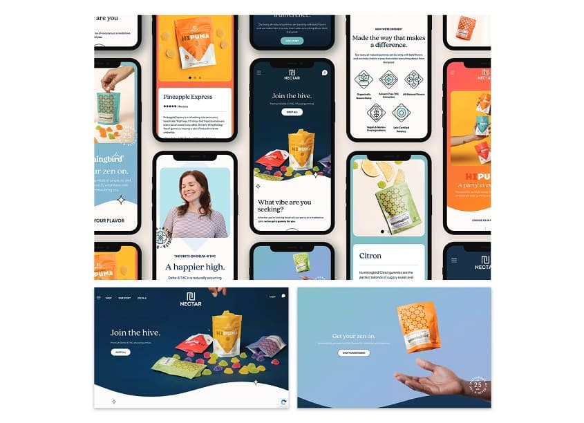 Nectar Brands Website Design