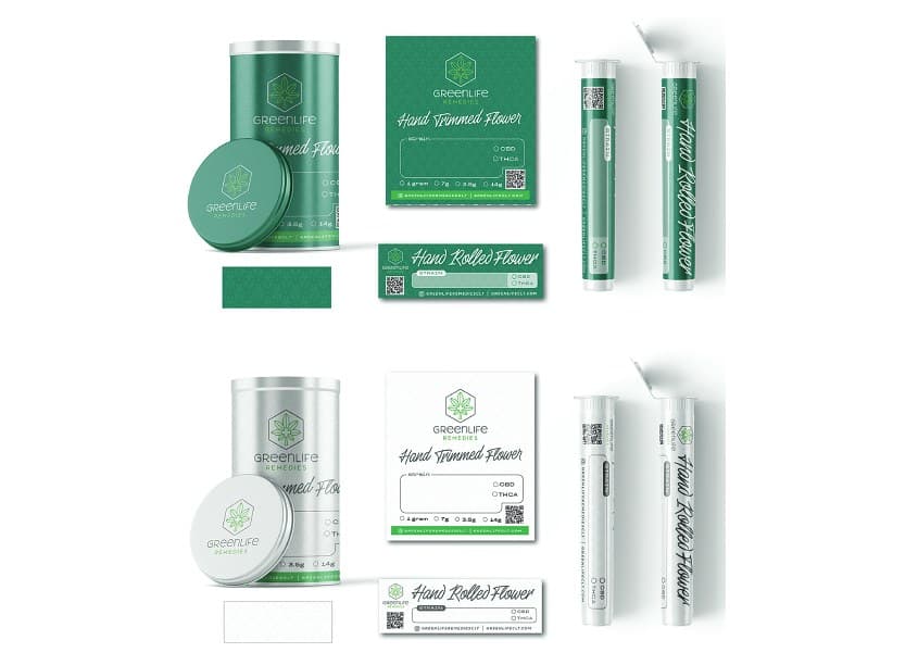 Greenlife Cannabis Flower Packaging
