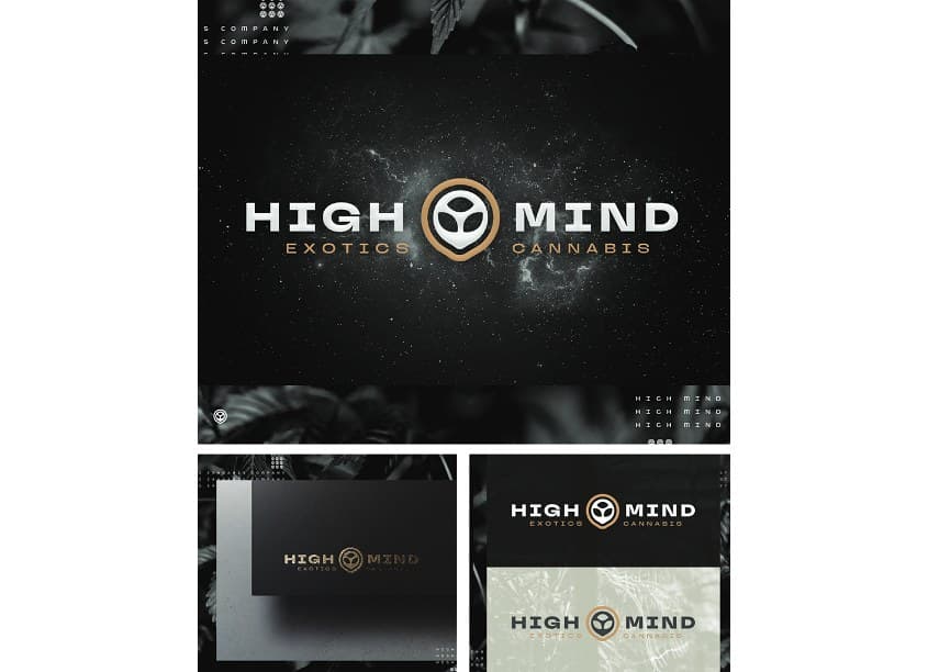 High Mind Exotics Cannabis Branding