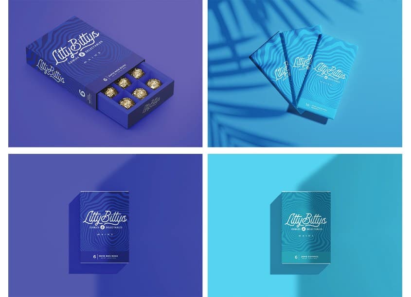 Litty Bitty’s Edibles & Delectables Packaging