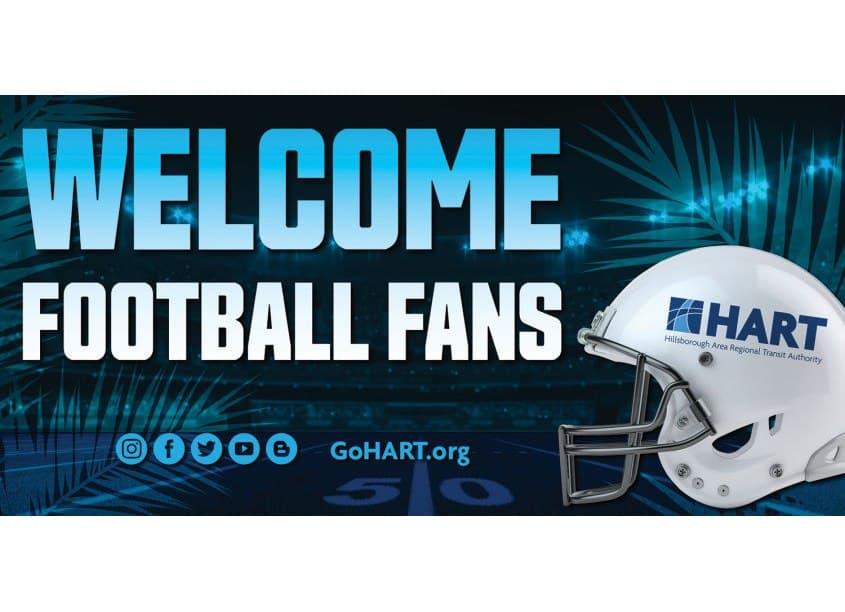 HART Welcomes Football Fans Social Media