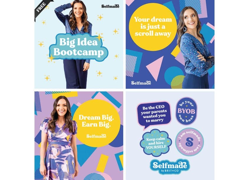 Selfmade by Brit+Co Campaign