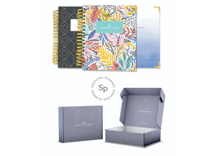 Sprouted Planner Packaging