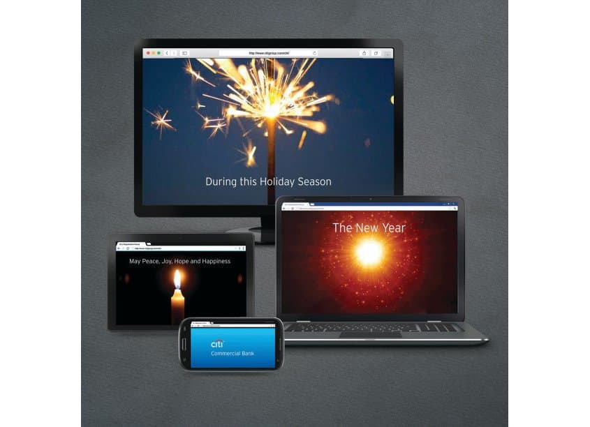 Citi Commercial Bank New Year’s ECard