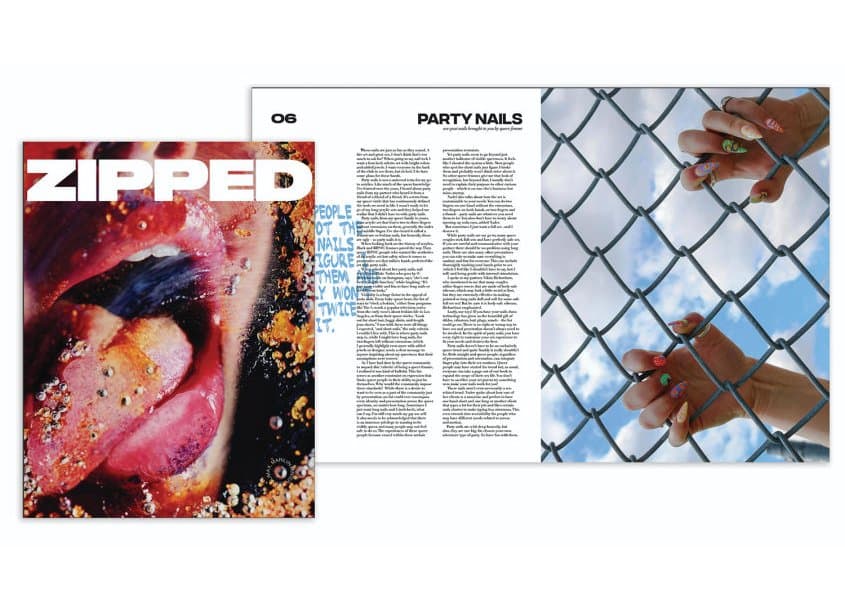 Zipped Magazine Design