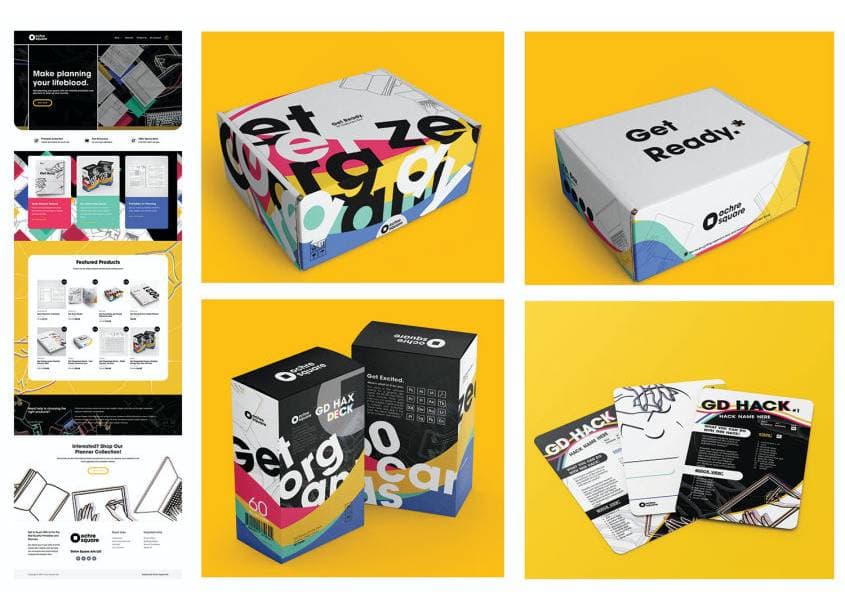 Ochre Square Integrated Branding