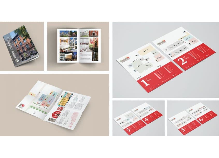 Campus Reimagined Signage and Map