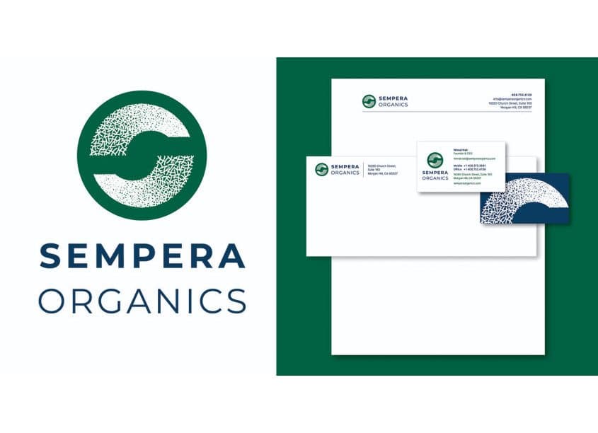Sempera Organics Brand Identity