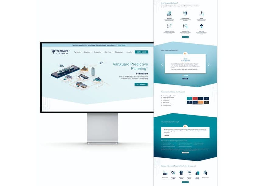 Vanguard Software Website