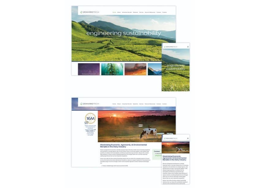 Zenviro Tech Corporate Website