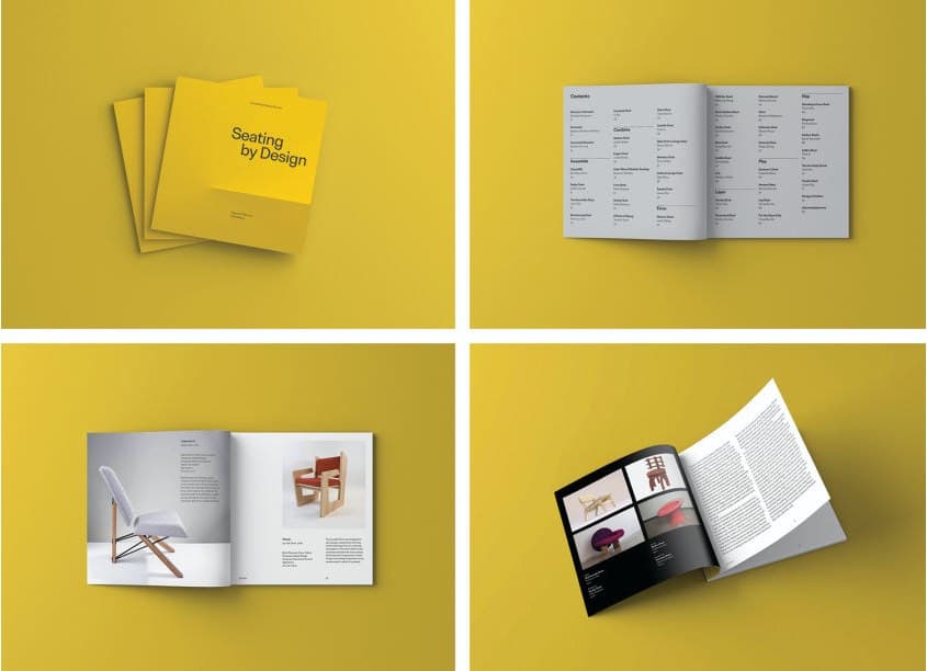 Seating By Design Exhibition Catalog, Curated by Monica Correia