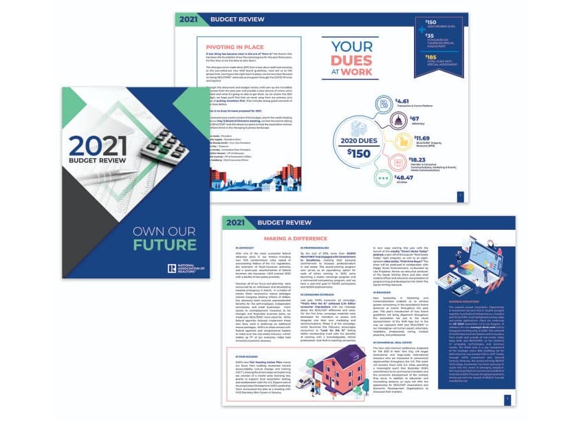 2021 National Association of Realtors Budget Review Booklet