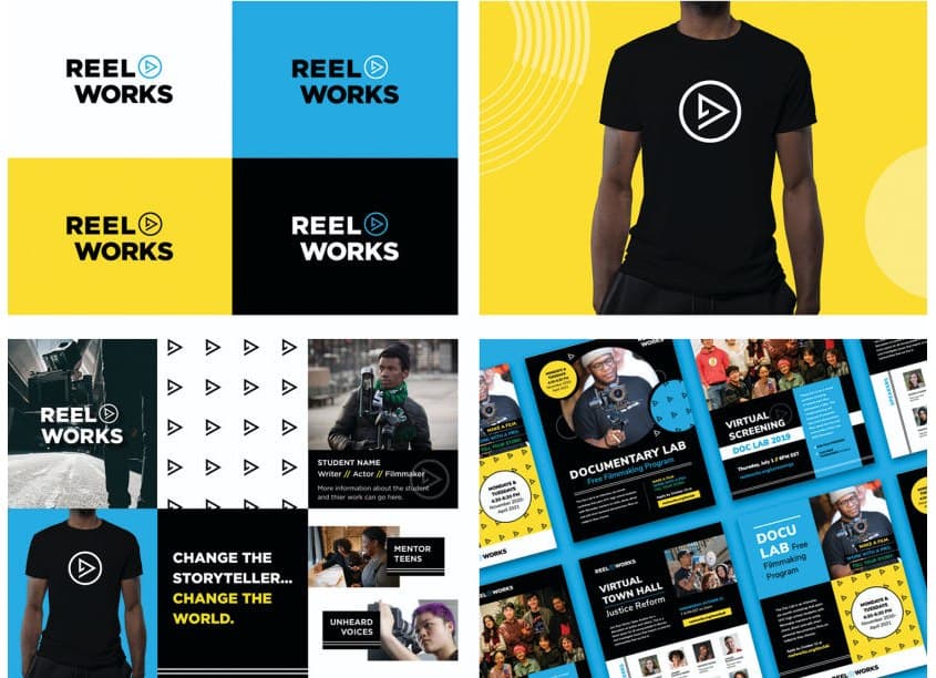 Reel Works Branding