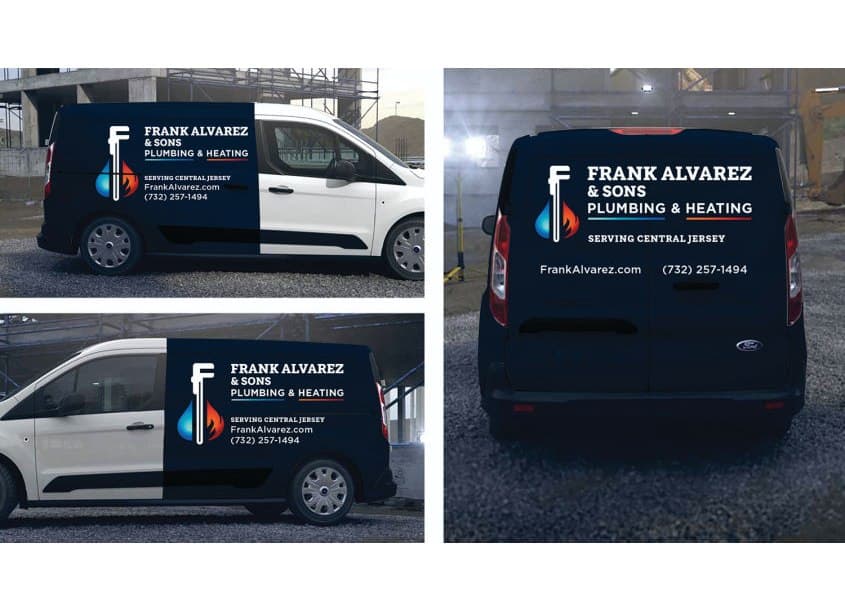 Frank Alvarez Plumbing Vehicle Graphic