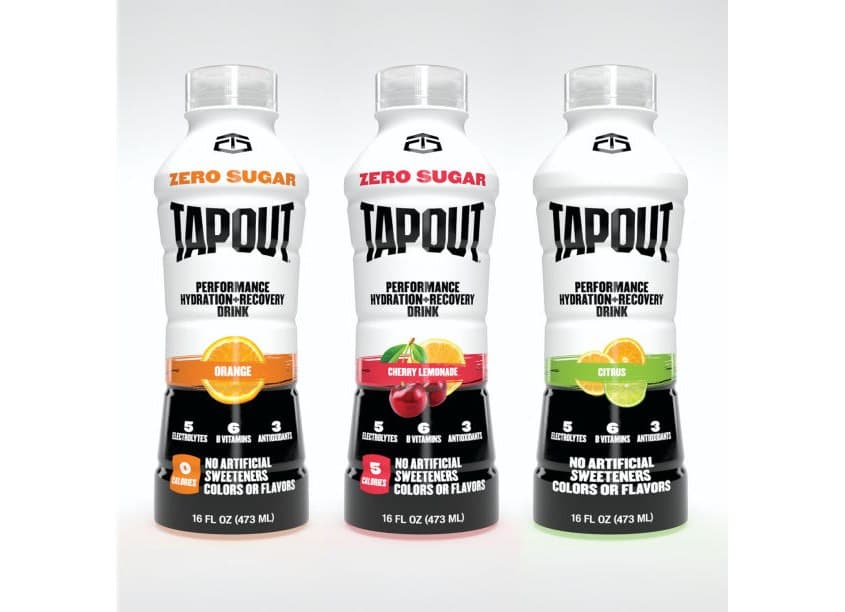 Tapout Performance Drink Package Design