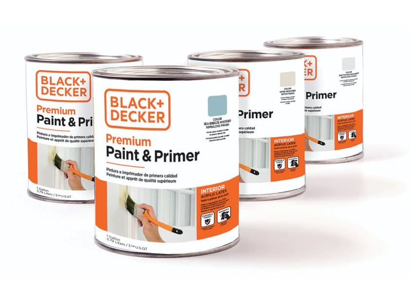 Black & Decker Paint Cans Branding & Packaging