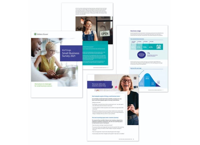 BizFilings Small Business 2021 Survey