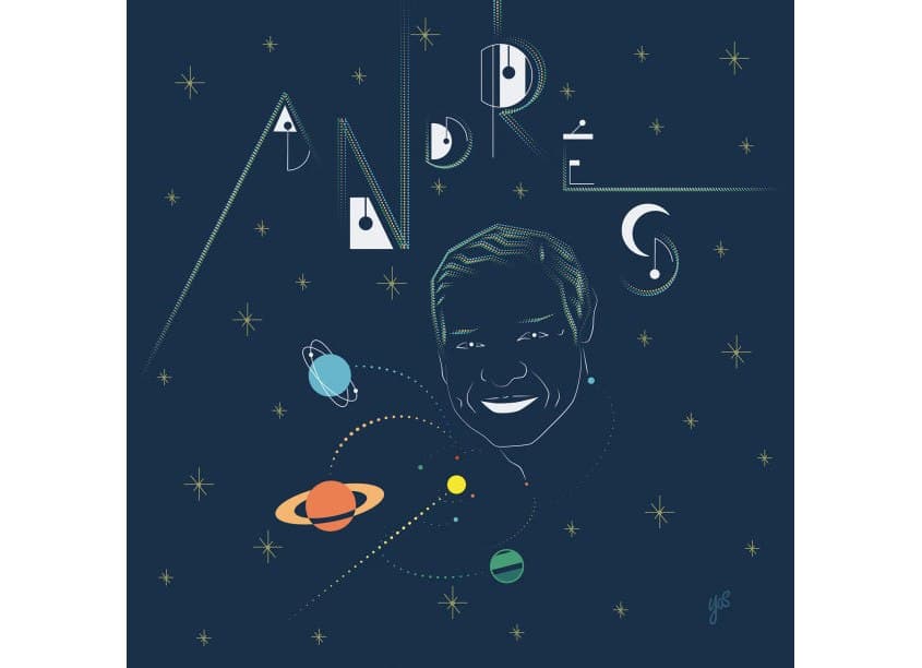 Andrés. My Cosmic Angel.