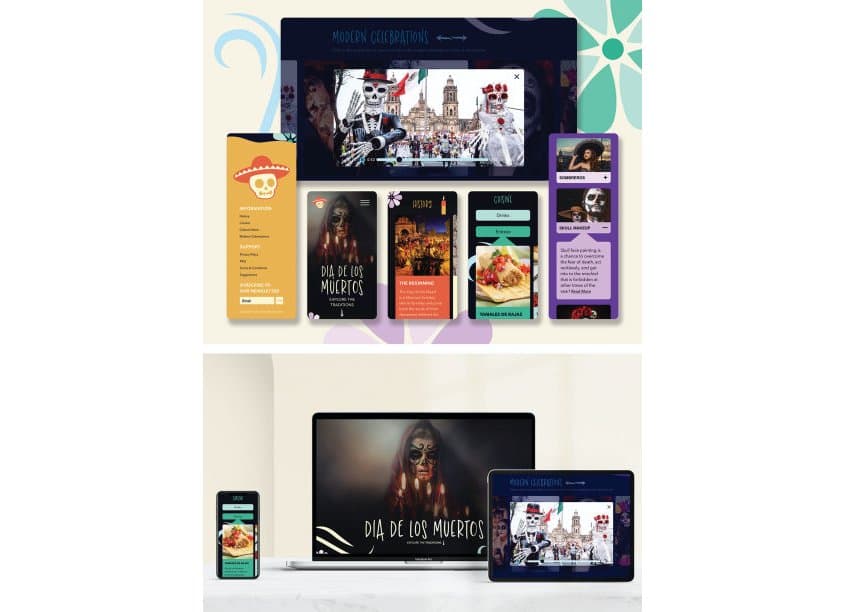 Dia De Los Muertos Website