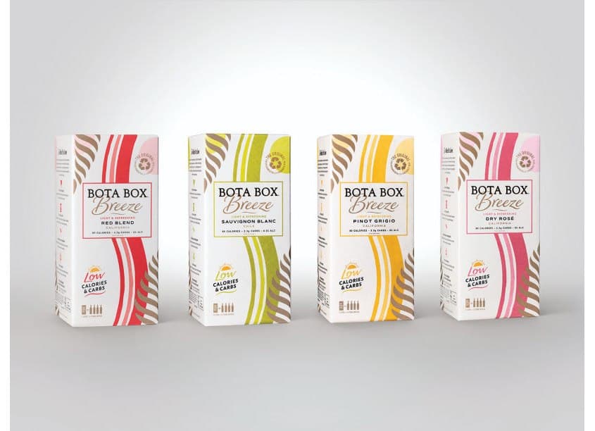Bota Box Breeze 3L Bag In Box Packaging Design