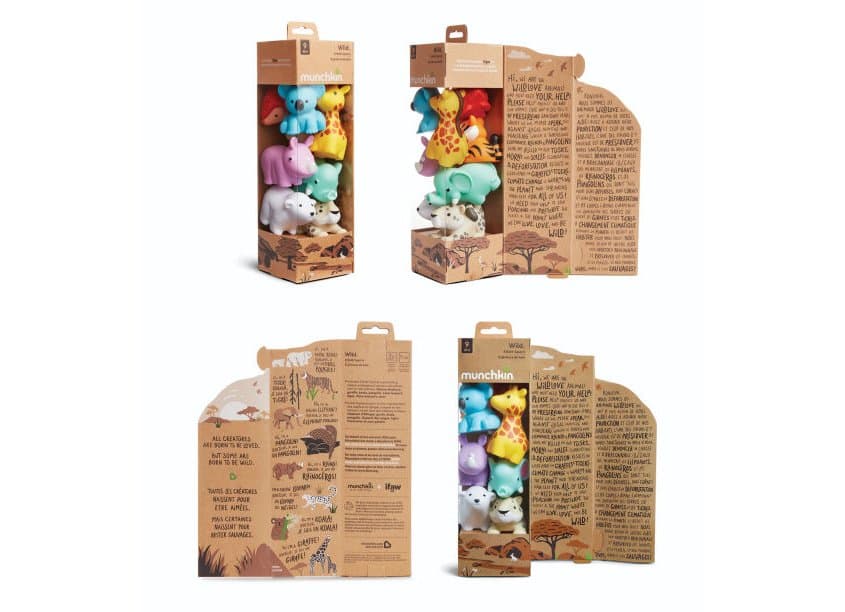 WildLove Bath Squirts Packaging