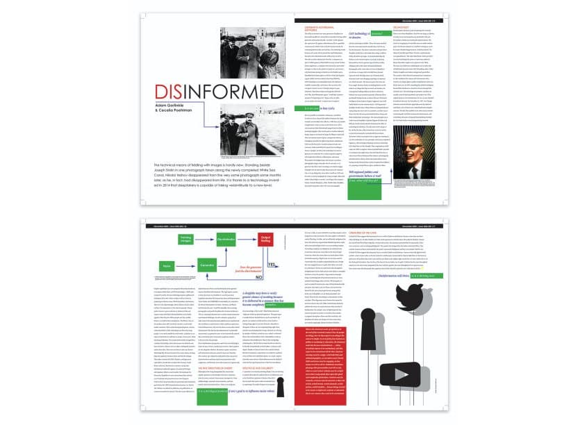 Disinformed Editorial Layout