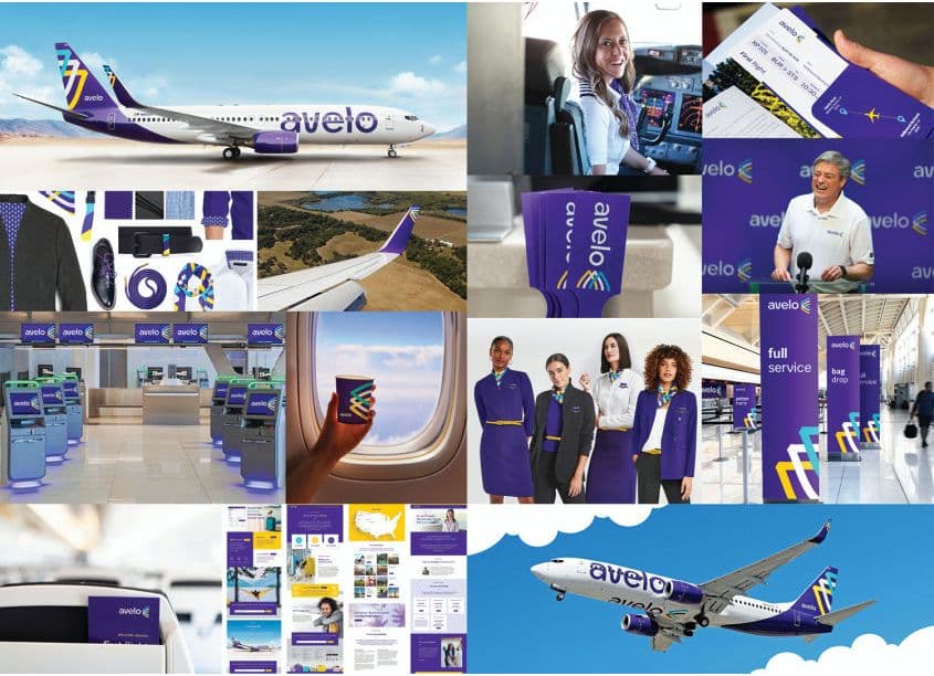 Avelo Airlines Brand Identity Program
