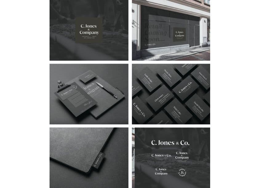 C. Jones & Co. Branding