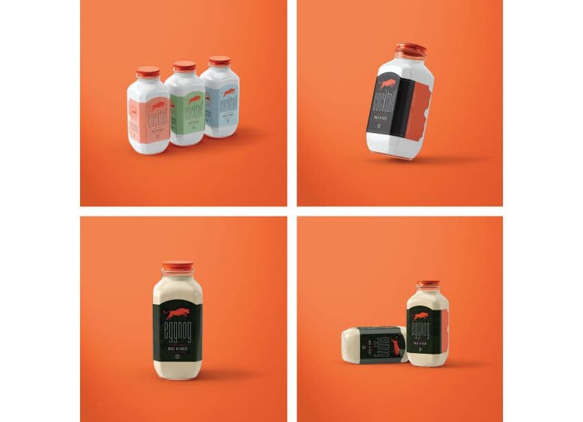 To-Go Cocktail + Eggnog Labels