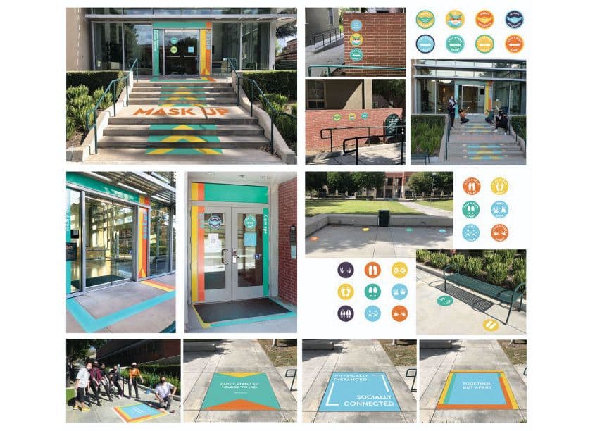 COVID-19 Social Distancing & Wayfinding Signage