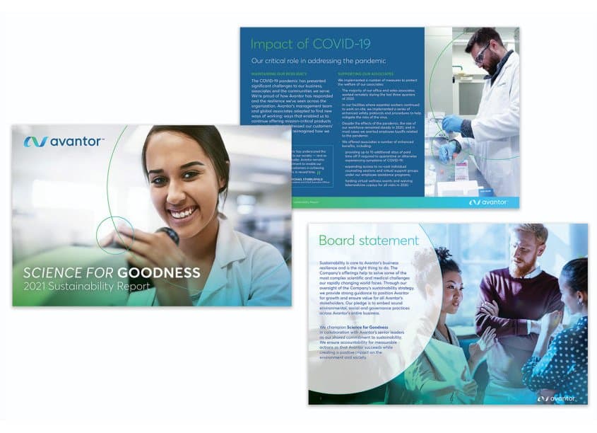 Avantor: Science for Goodness | 2021 Sustainability Report