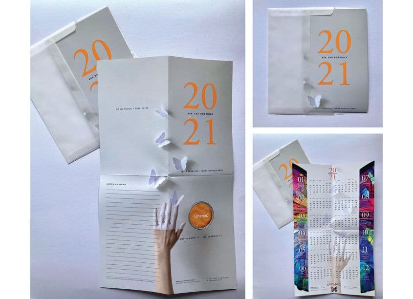 Unimac Calendar: 2021 See The Possible, Time Flies