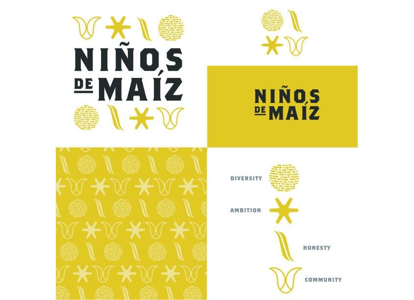 Niños De Maíz by ERA Brand Identity System