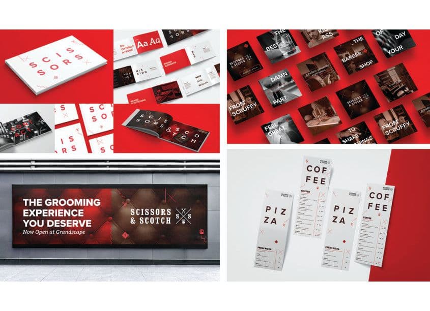Scissors & Scotch Brand Identity