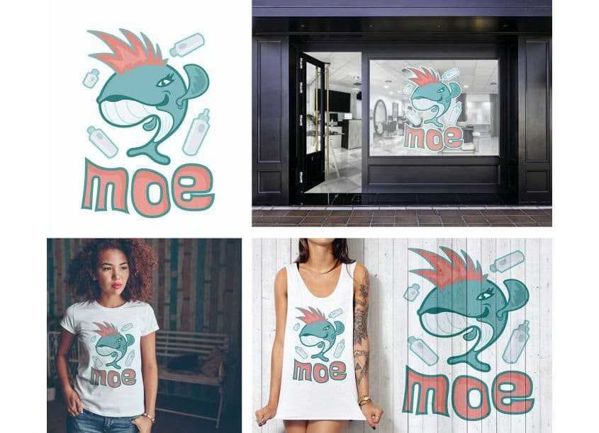 Hair and Moe Logo