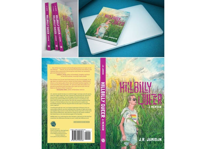 Hillbilly Queer Book Cover Design