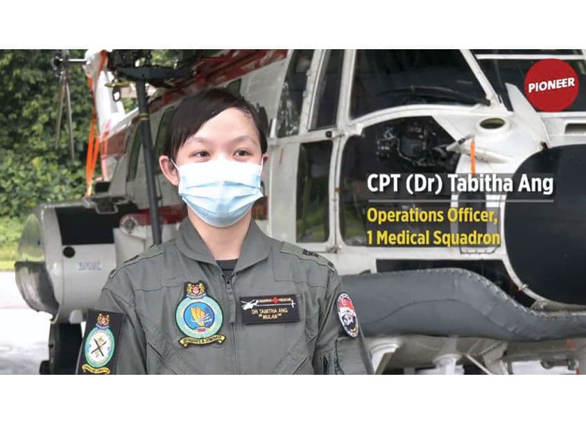 RSAF’s First Female Search-and-Rescue Doctor