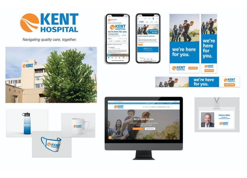 Kent Hospital Branding and Identity