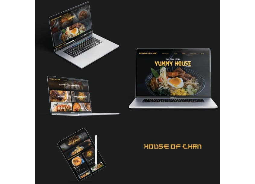 House of Chan Website Redesign