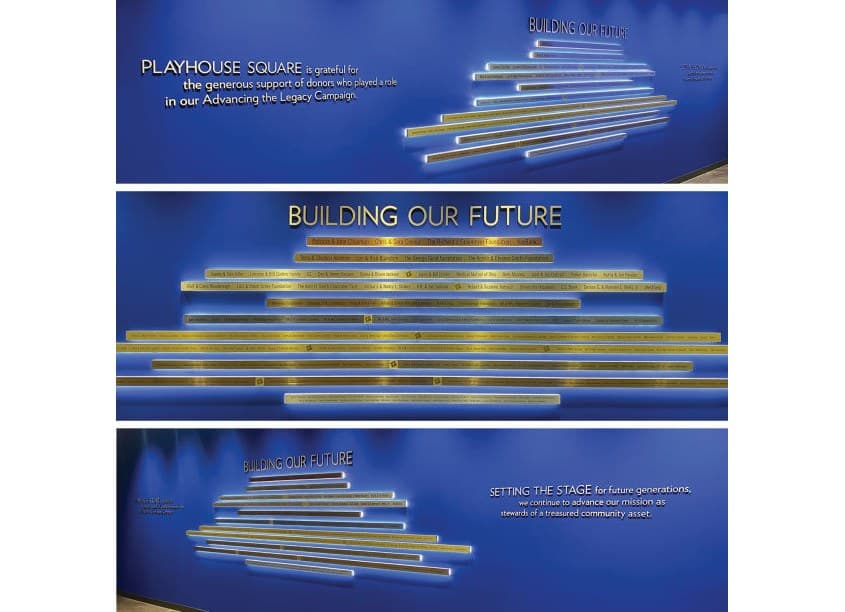 Advancing the Legacy Donor Wall