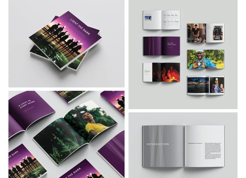 Light the Dark Book Design