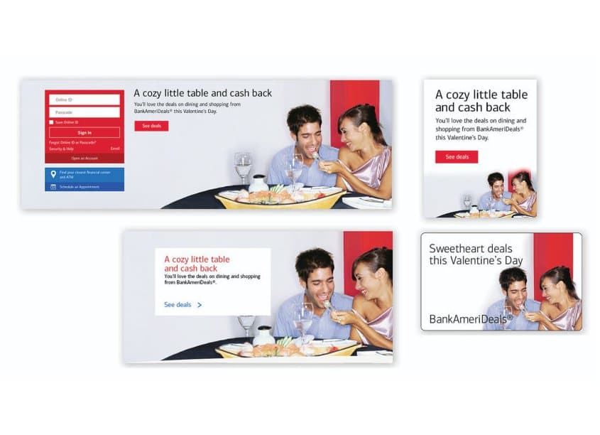 BankAmeriDeals Valentines Day