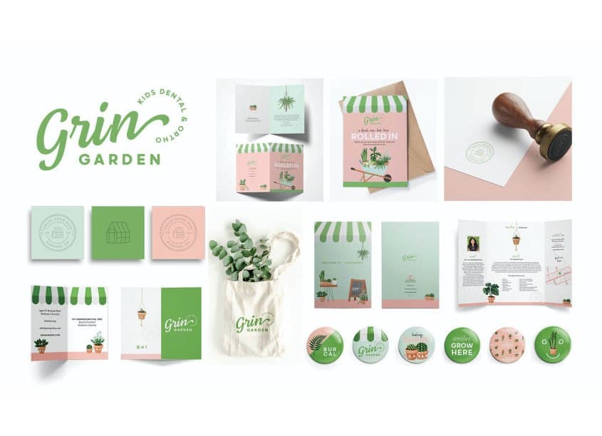 Grin Garden Brand Identity