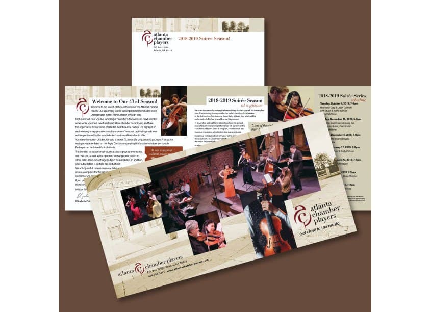 Atlanta Chamber Players Brochure