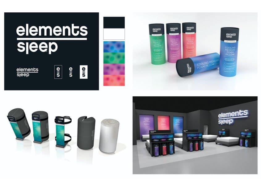 Elements Sleep Brand Identity System