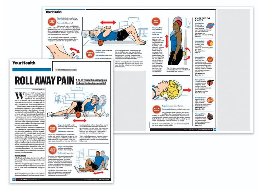 Roll Away Pain, September 2021