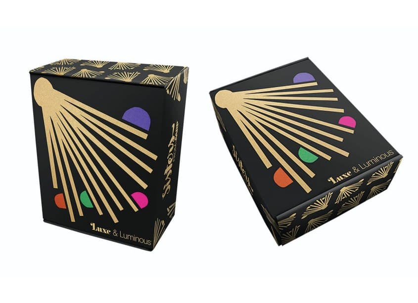 The Luxe & Luminous Collection Package Design